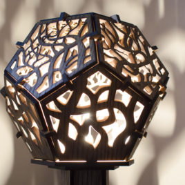 Twisty Tree Shadow Lamp